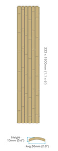 Artificial Bamboo panels