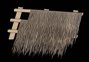 Nipa thatch panel