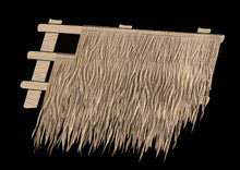 Nipa thatch panel