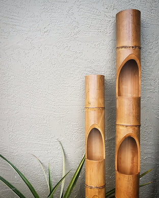 Vertical Bamboo Planter 3 planter