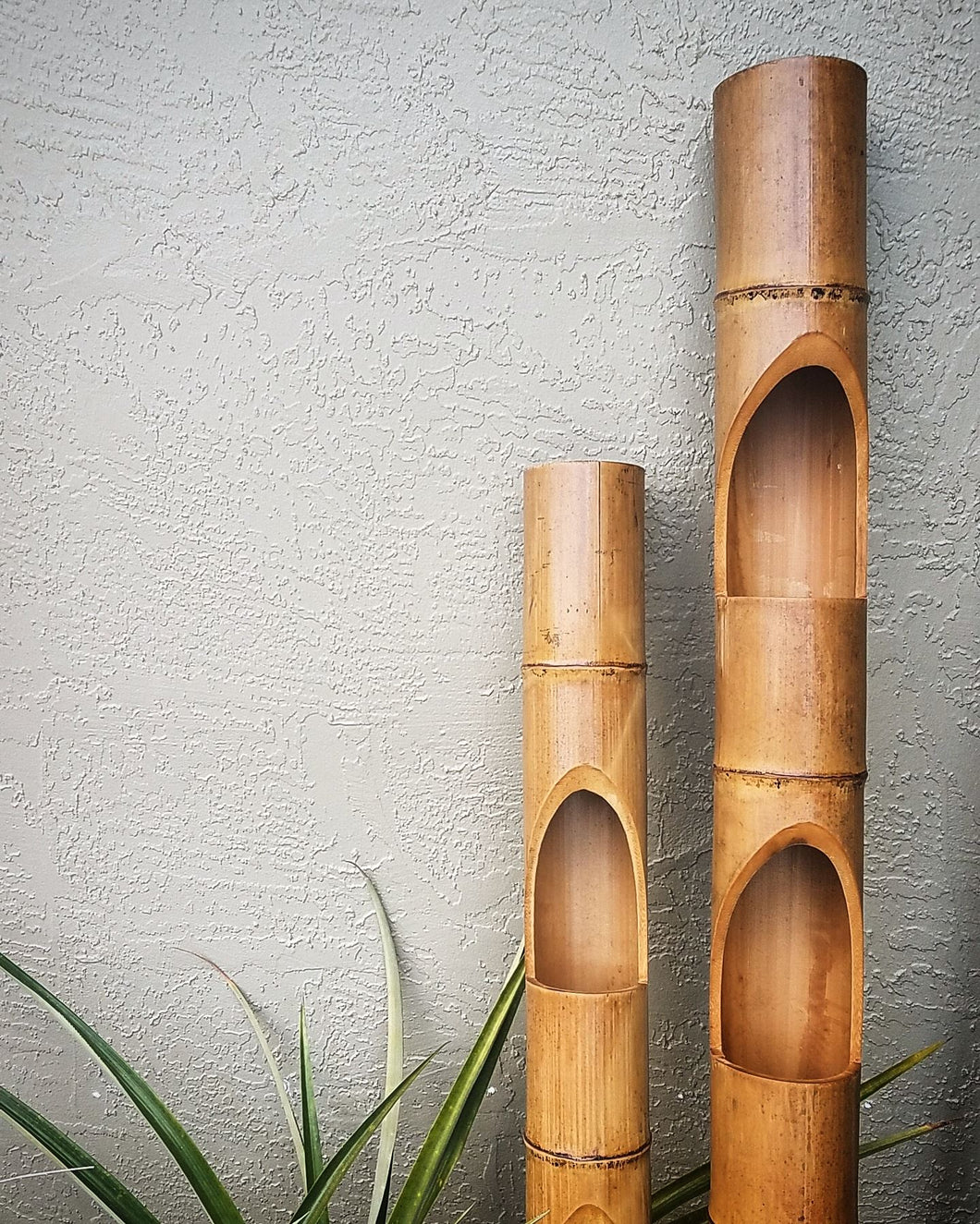 Vertical Bamboo Planter 3 planter